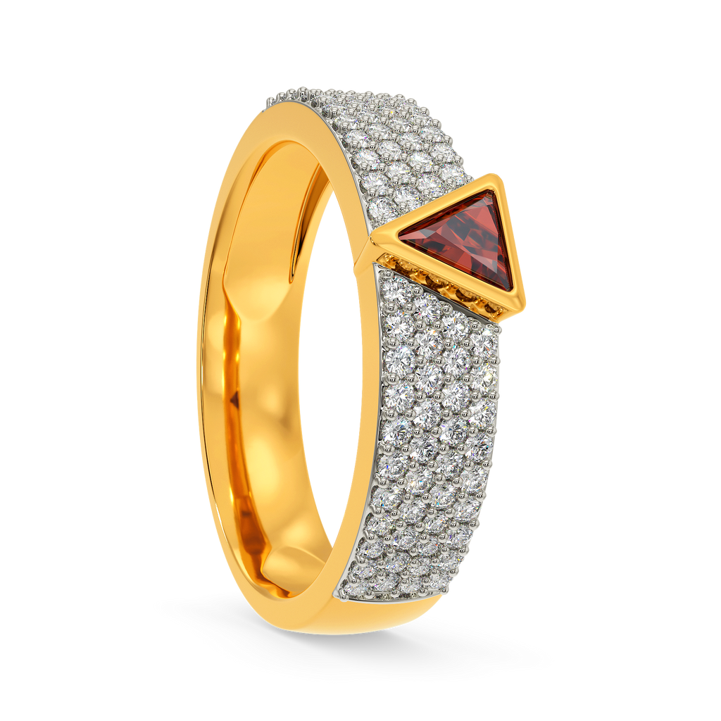 Bawse Red Diamond Rings