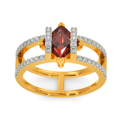 Red Vibe Diamond Rings