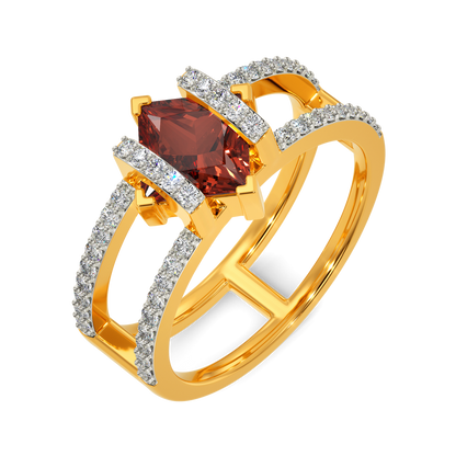 Red Vibe Diamond Rings