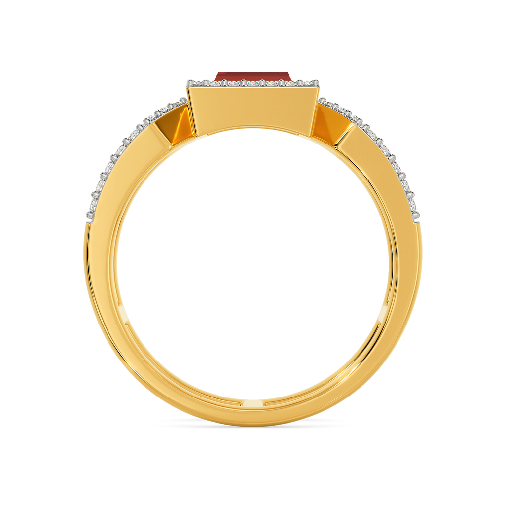 Poppin Red Diamond Rings
