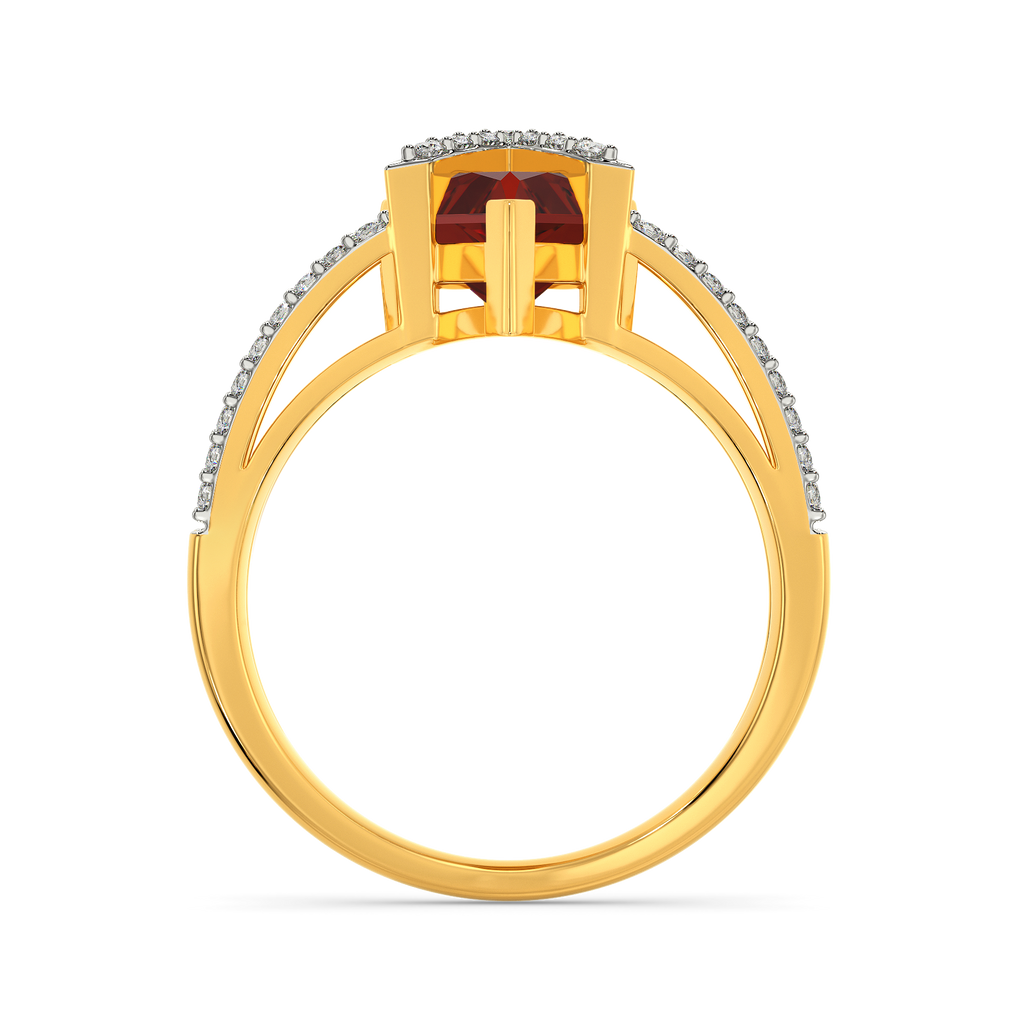 Red Blaze Diamond Rings
