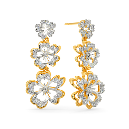 Fleur Beauty Diamond Earrings