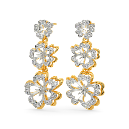 Fleur Beauty Diamond Earrings