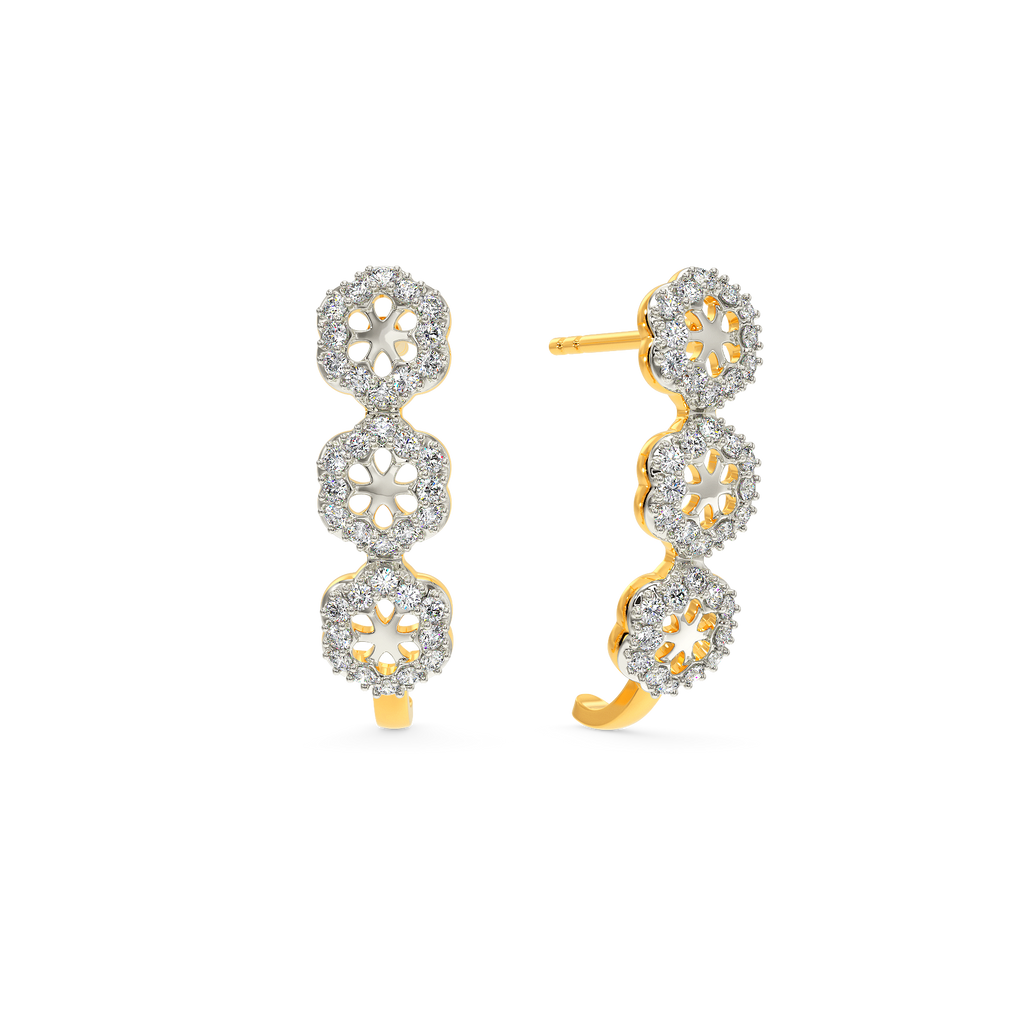 Tropical Party Diamond Earrings