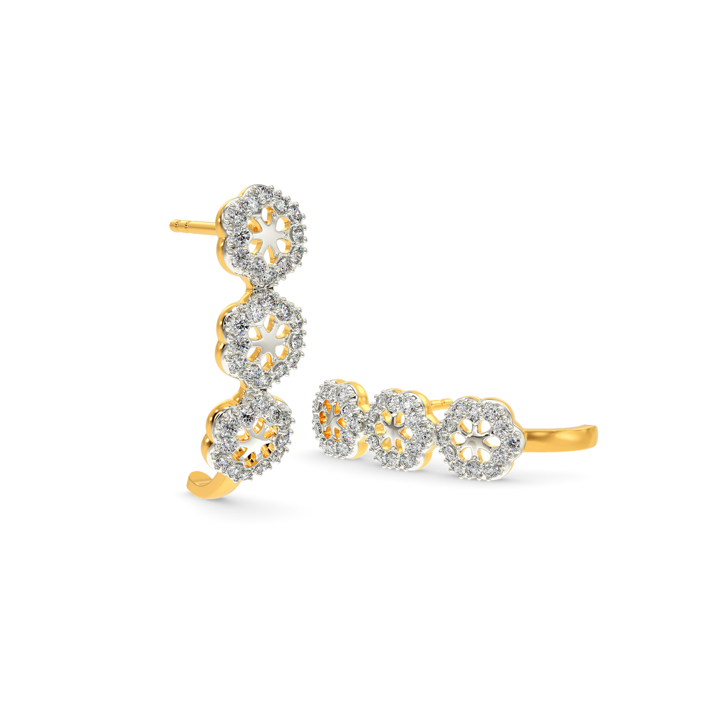 Tropical Party Diamond Earrings