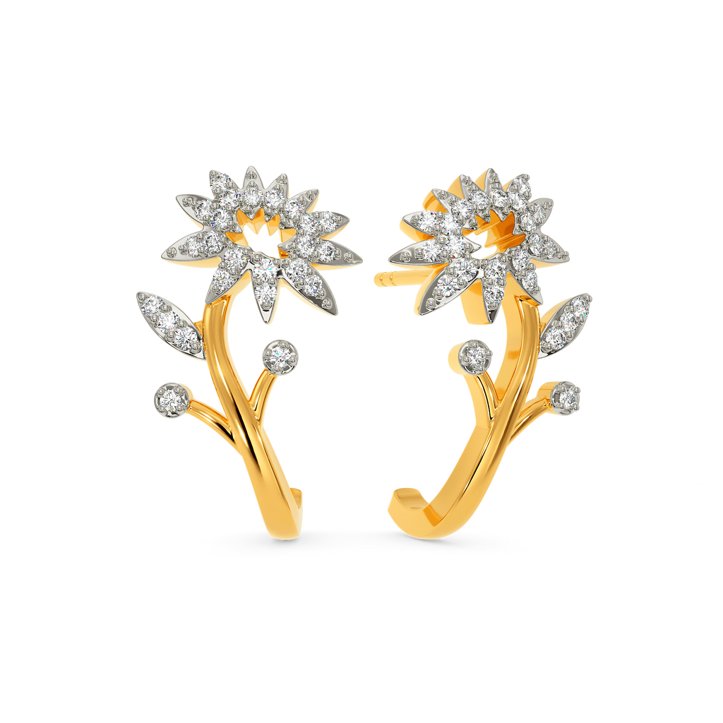 Tropical State Of Mind Diamond Earrings
