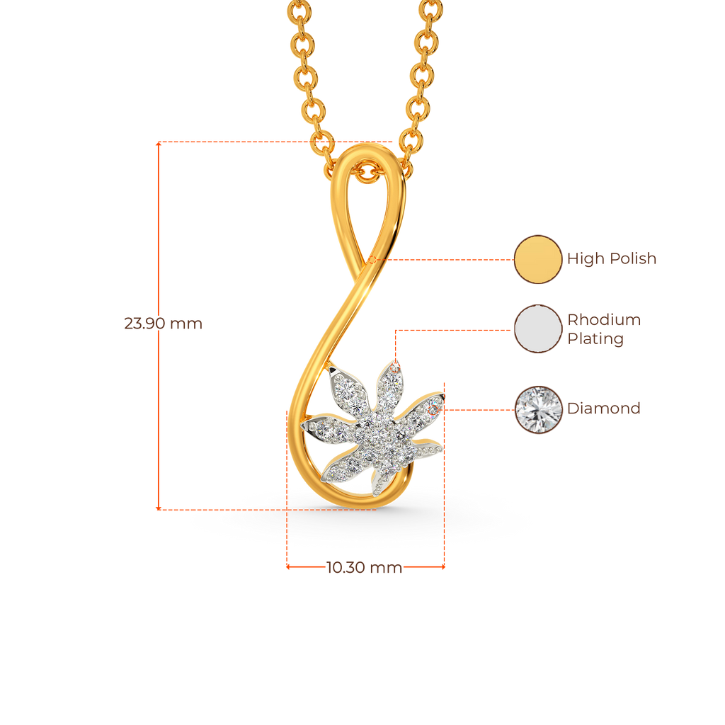 A Tropical Affair Diamond Pendants