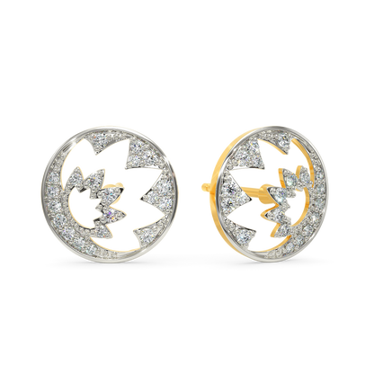 Dance Of The Flora Diamond Earrings