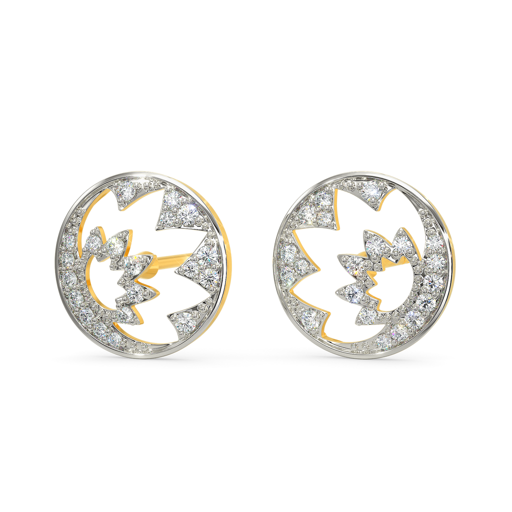 Dance Of The Flora Diamond Earrings