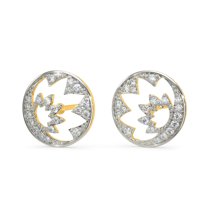 Dance Of The Flora Diamond Earrings