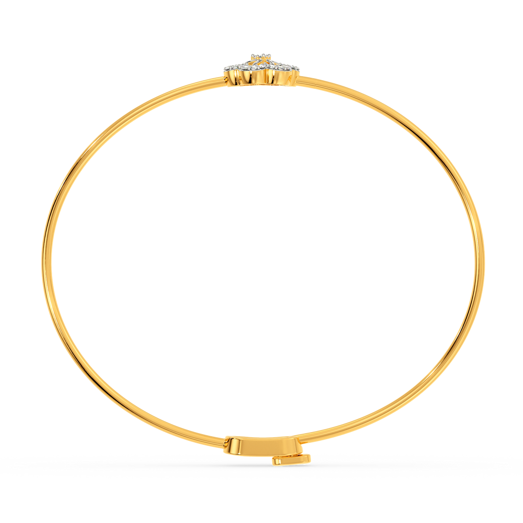 Magic Of Magnolia Diamond Bangles