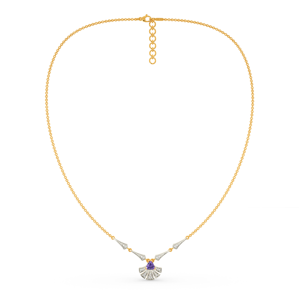 Purple Power Diamond Necklaces