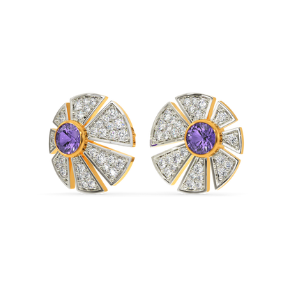 Viola Dreams Diamond Earrings