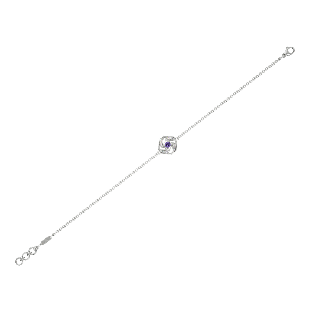 Violet Wonder Diamond Bracelets