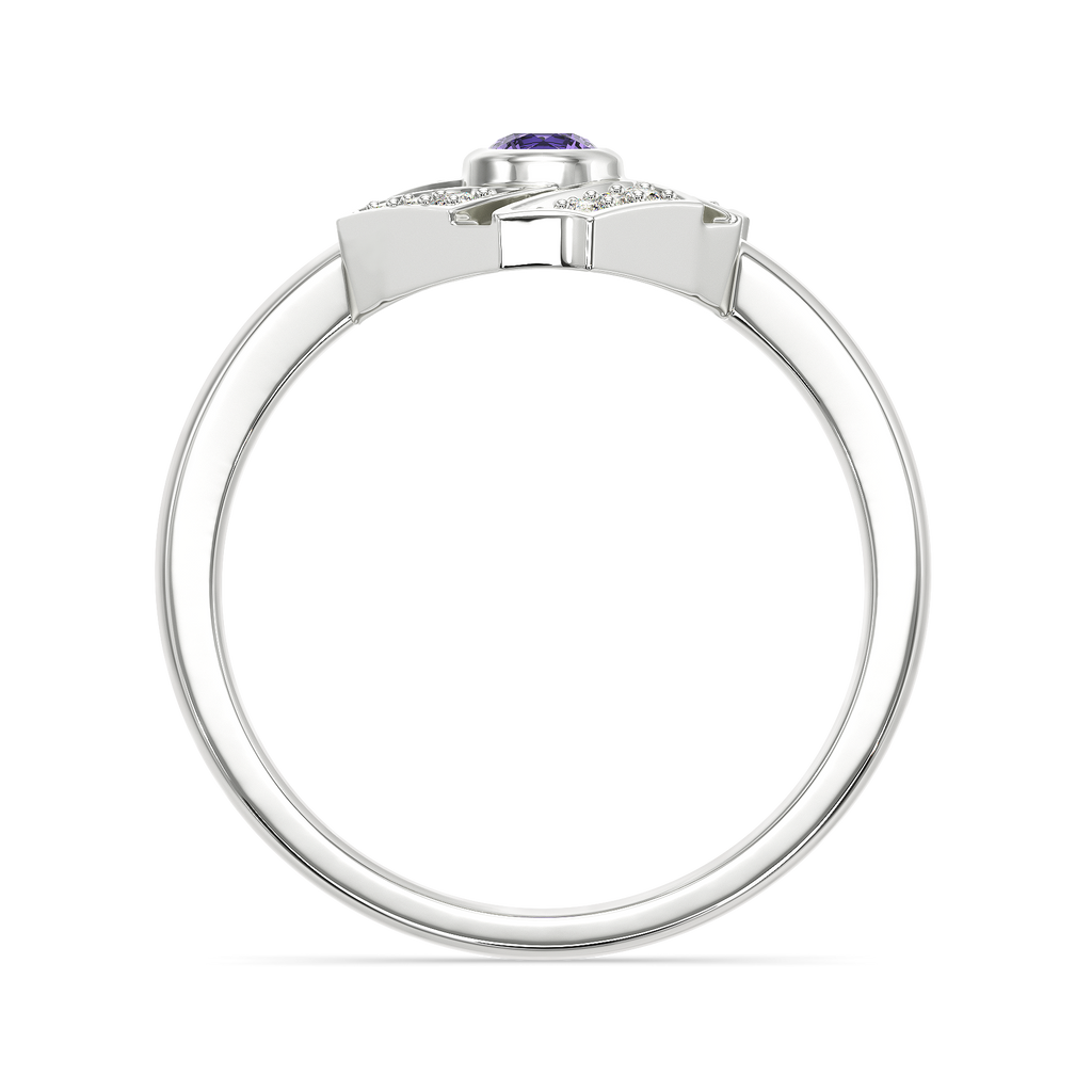 Violet Wonder Diamond Rings