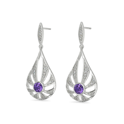 Glam On Diamond Earrings