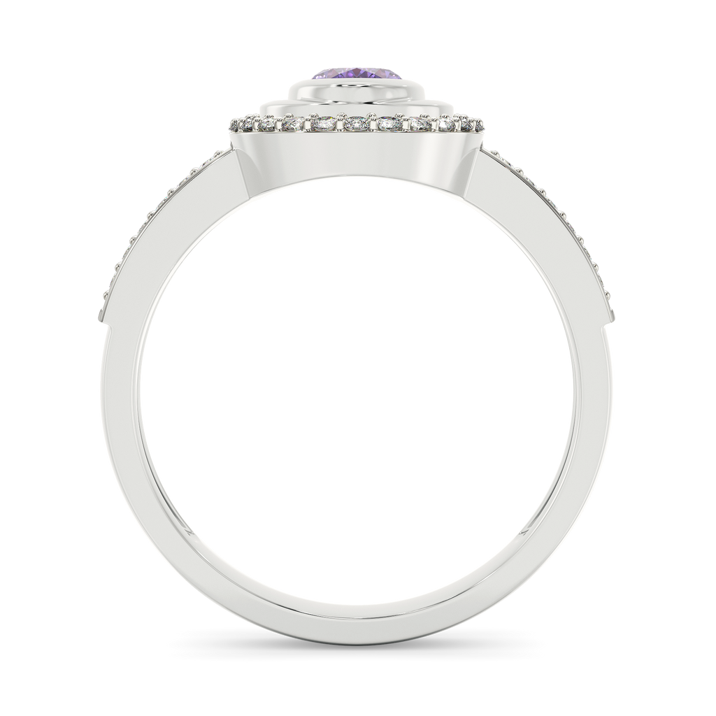Purple Saga Diamond Rings