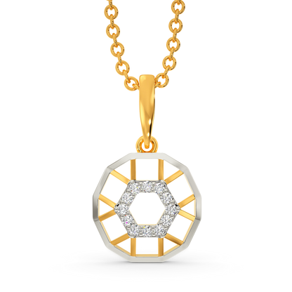 Cut Of Confidence Diamond Pendants