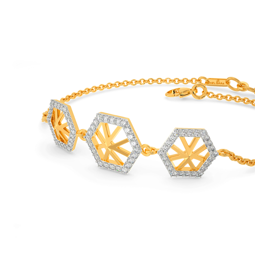 Drama Cut Diamond Bracelets