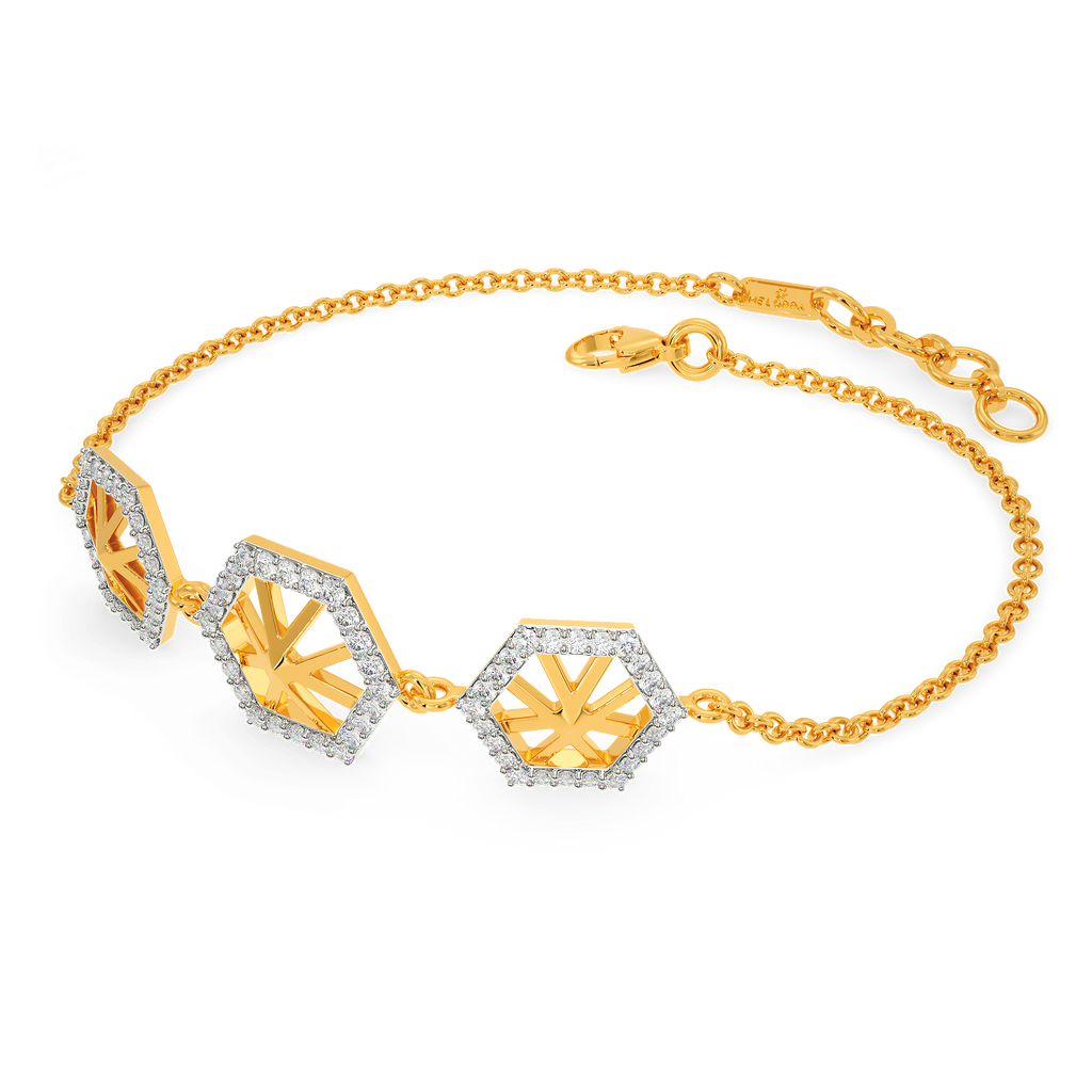 Drama Cut Diamond Bracelets