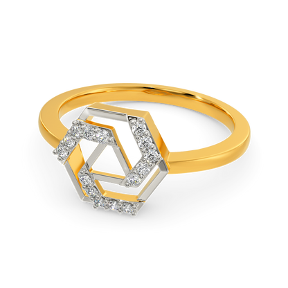 Hexa Cuts Diamond Rings