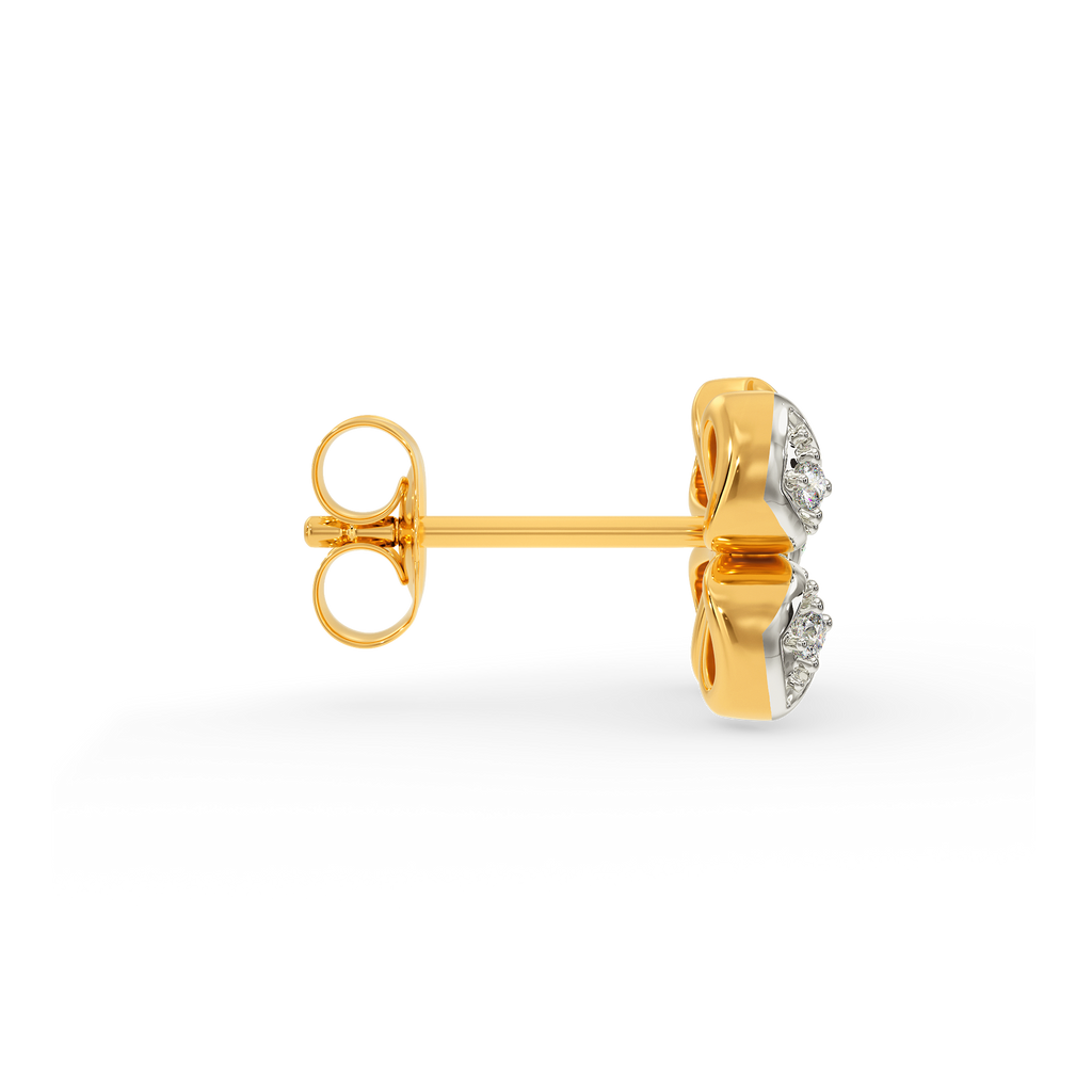 Put A Bow On Diamond Earrings