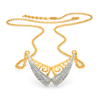 Bow Show Diamond Necklaces