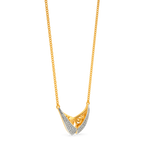 Bow Show Diamond Necklaces