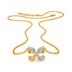 Bow Down Diamond Necklaces