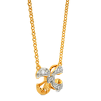 Bow Down Diamond Necklaces