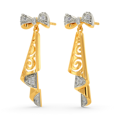 Bow Magic Diamond Earrings