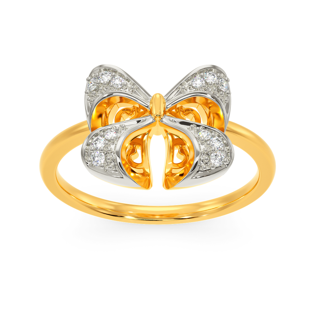 Bow Dreams Diamond Rings