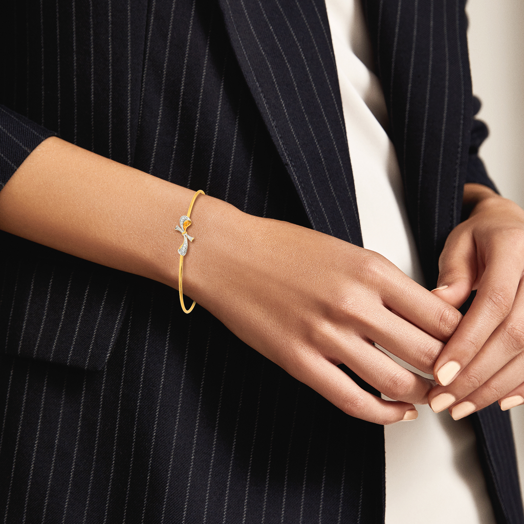 Bow Dreams Diamond Bangles