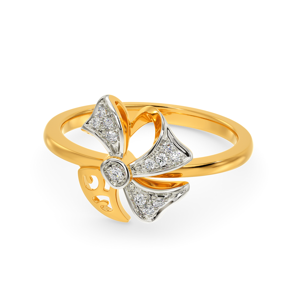 Take a Bow Diamond Rings