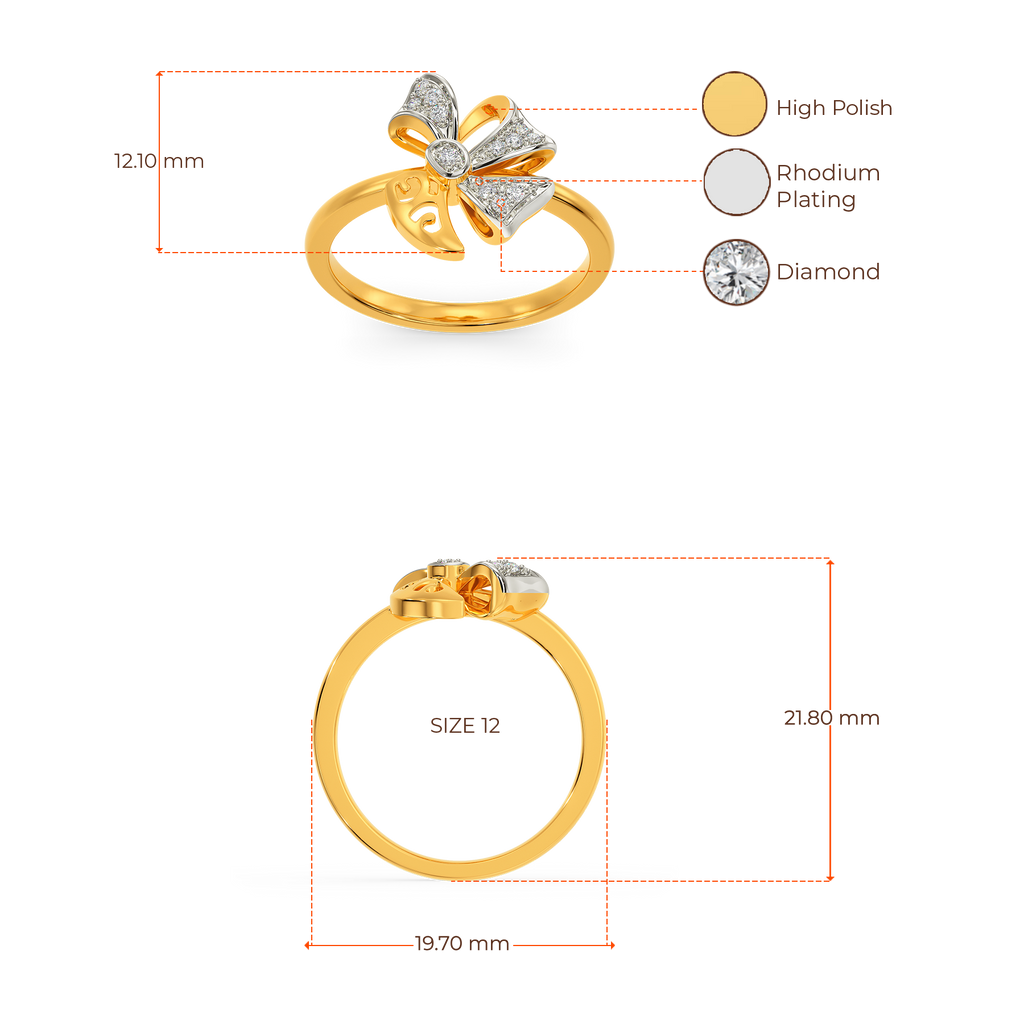 Take a Bow Diamond Rings