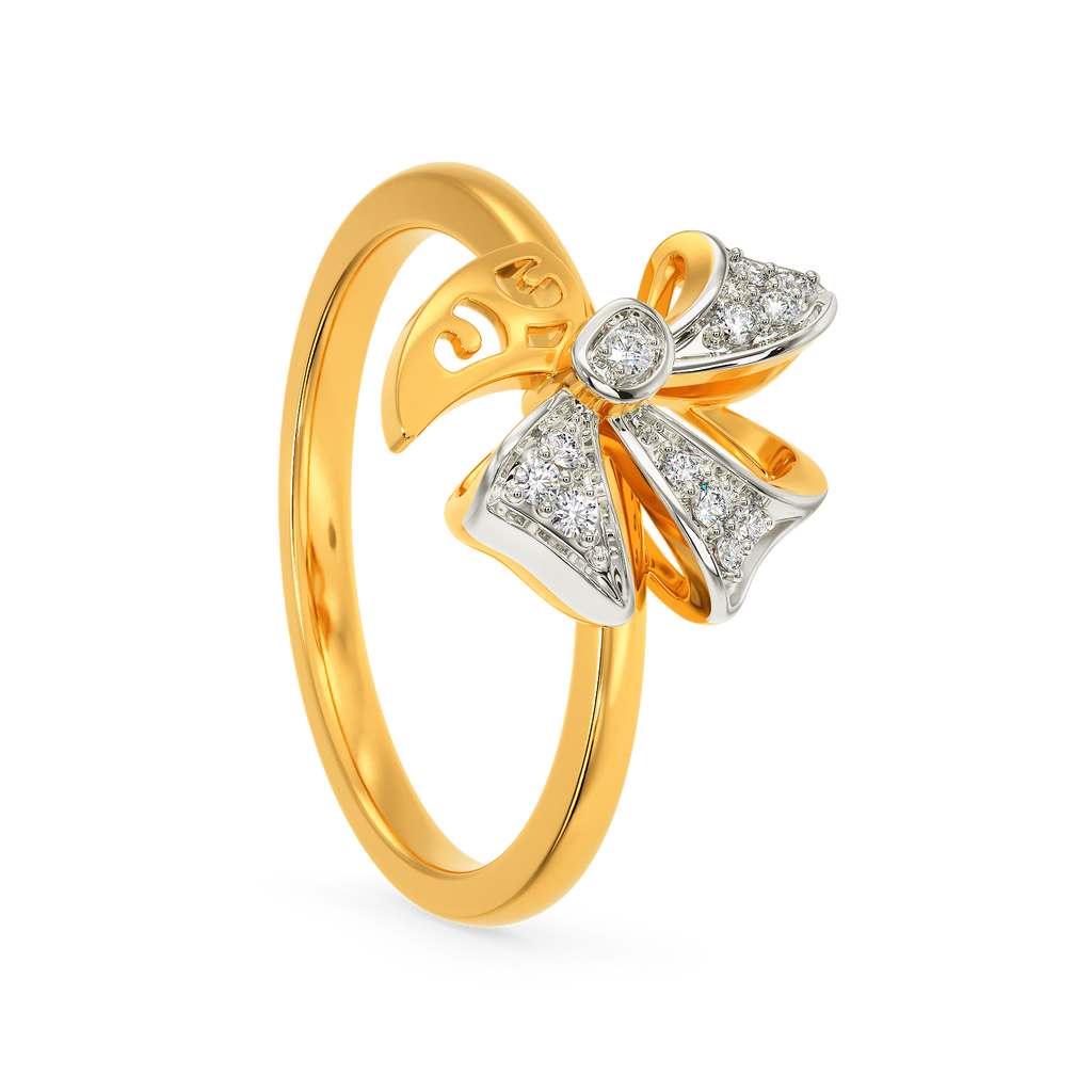 Take a Bow Diamond Rings