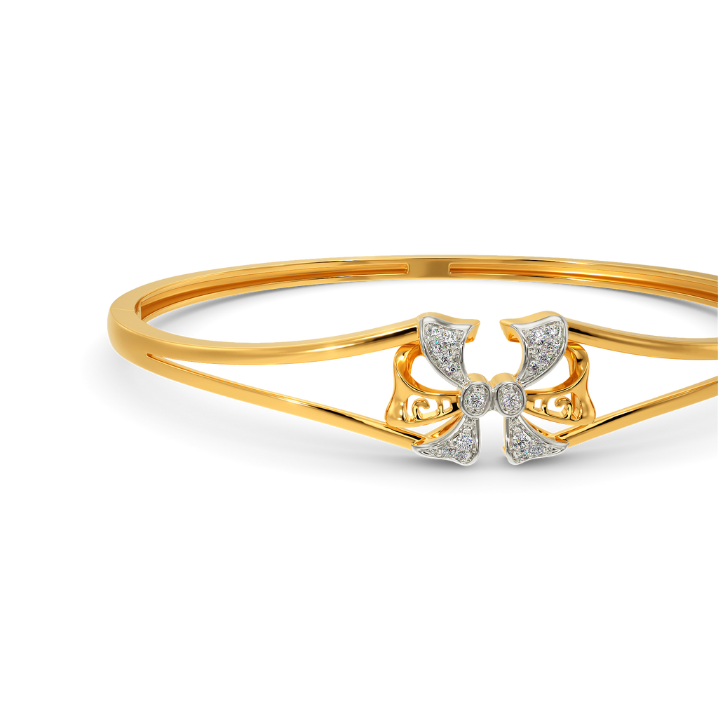 Take a Bow Diamond Bangles