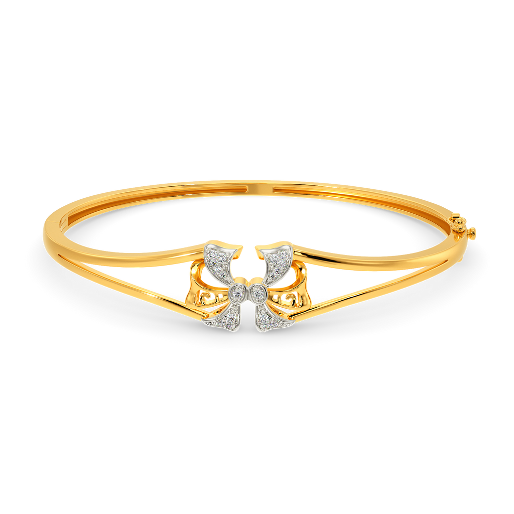 Take a Bow Diamond Bangles