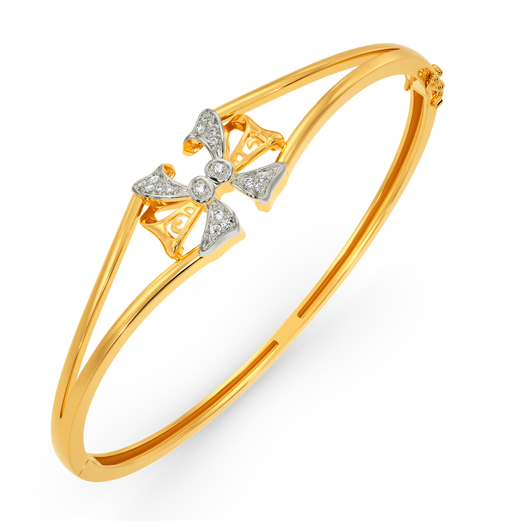 Take a Bow Diamond Bangles