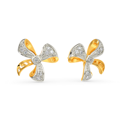 Bow Perfect Diamond Earrings