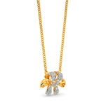 Bowing Diamond Necklaces