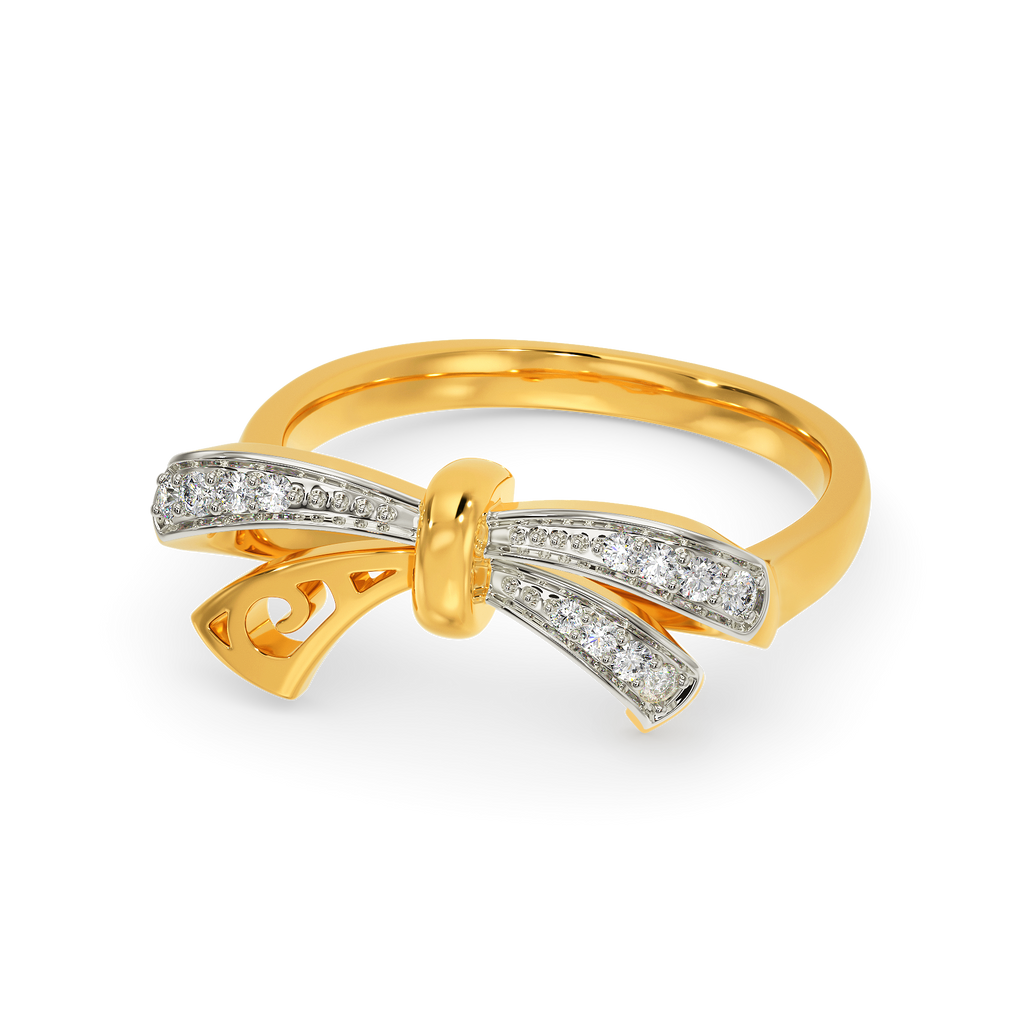 Bow Rock Diamond Rings