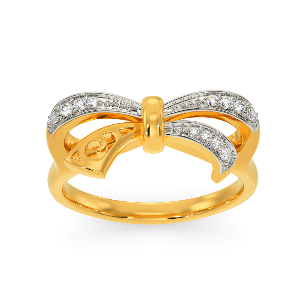 Bow Rock Diamond Rings