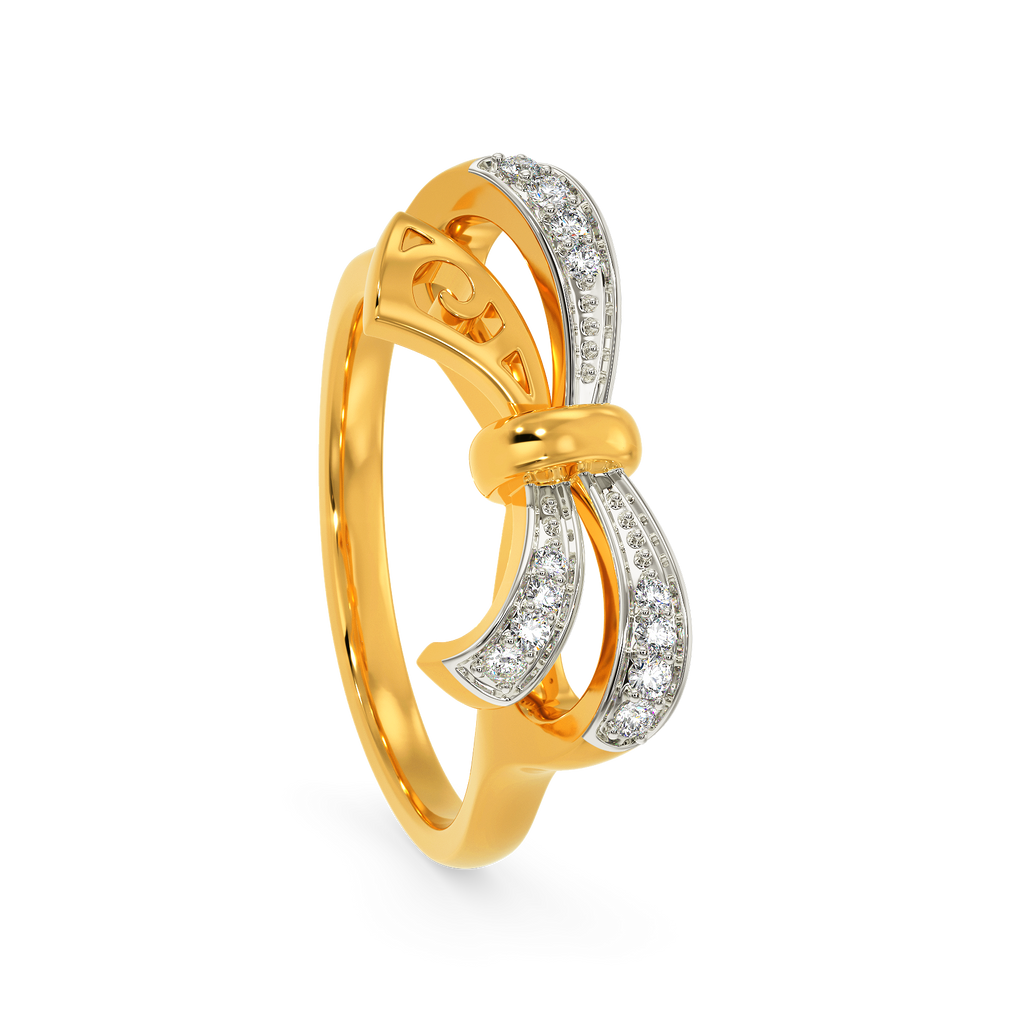 Bow Rock Diamond Rings