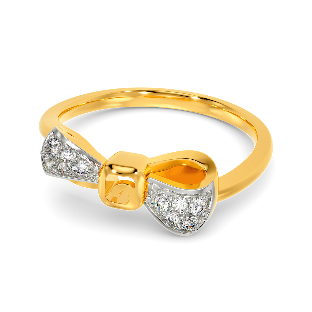 Bow For It Diamond Rings
