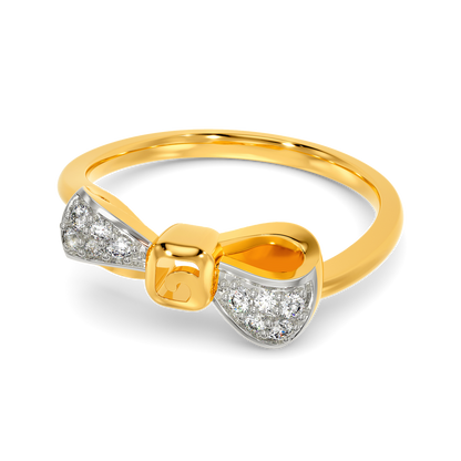 Bow For It Diamond Rings