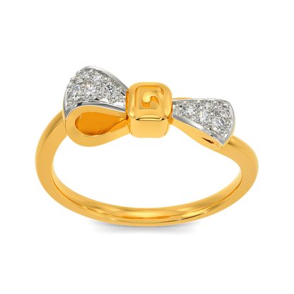 Bow For It Diamond Rings