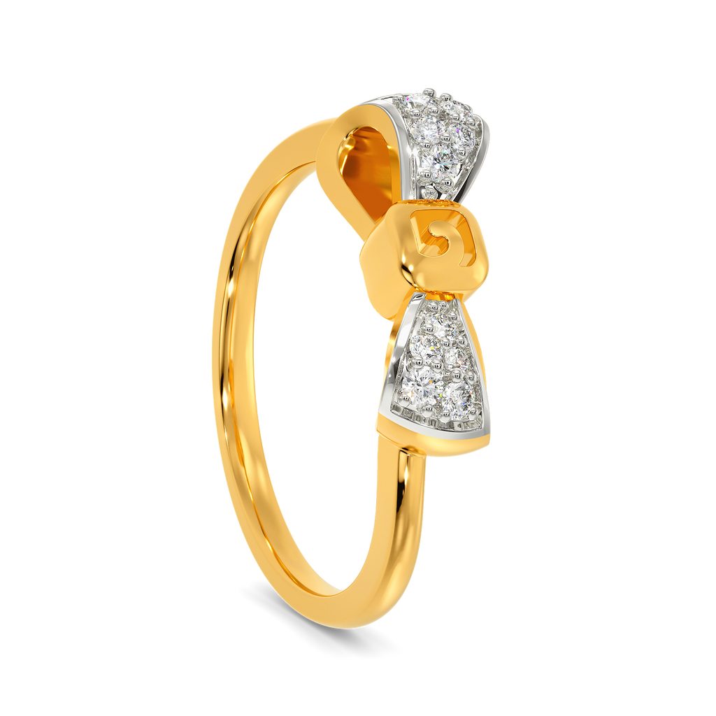 Bow For It Diamond Rings
