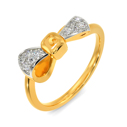 Bow For It Diamond Rings