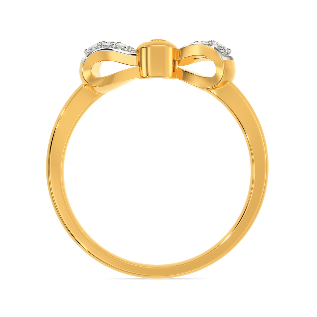 Bow For It Diamond Rings